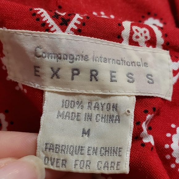 Express vintage romper size Medium - Picture 4 of 6